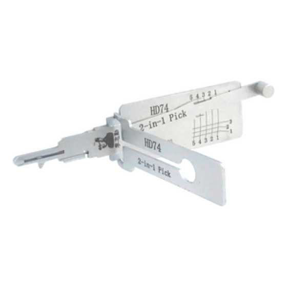 Original Lishi 2-In-1 Pick and Decoder HD74